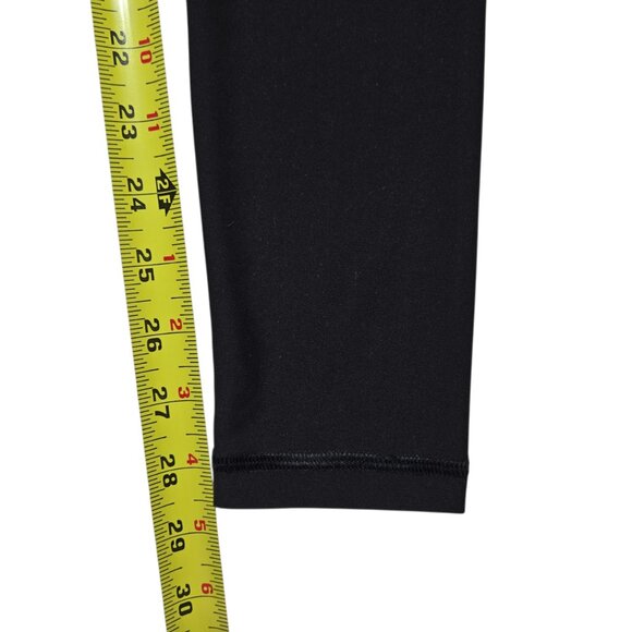 Old Navy Leggings Womens Small Black Active Powersoft High Rise Go Dry Pockets - Picture 3 of 12